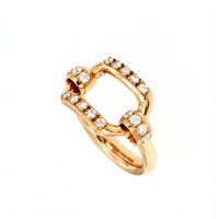 Anillo Utopia AURUM in Oro rosa Diamante 0.46 Ct AUBA2RB03 - AUBA2RB03